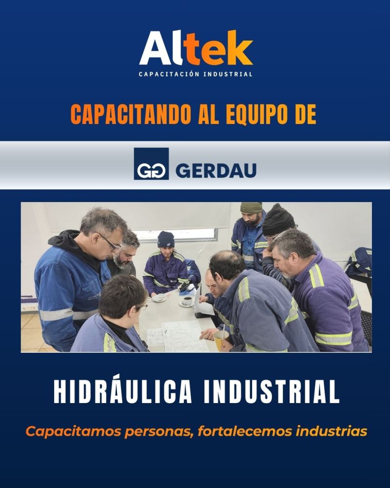 Capacitando al equipo de Gerdau.